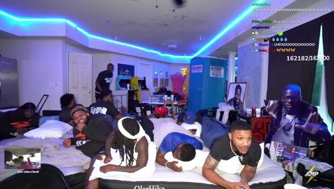 Kevin Hart Gets Soaked Live on Kai Cenat Stream