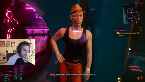 xQc’s Cyberpunk 2077 Blunder: The Wrong Choice Goes Viral!